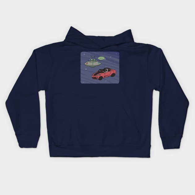 starman Kids Hoodie by Galaxxi